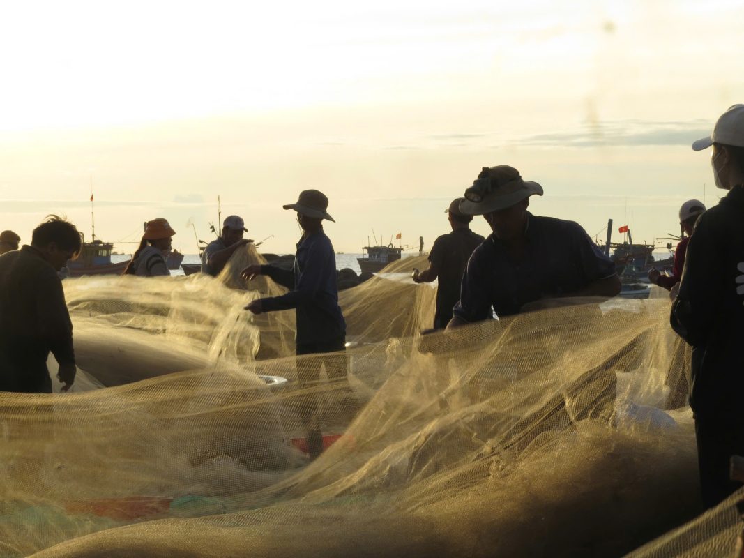 Buổi sáng bình yên tại làng nghề nước mắm Nam Ô