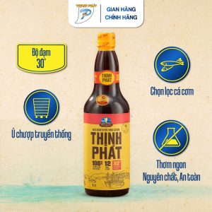 Nước mắm Thịnh Phát - Thương hiệu nước mắm ngon giữ trọn phương pháp thủ công